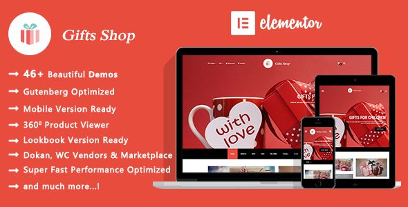 Gifts Shop - Handmade Souvenirs WooCommerce WordPress Theme 1 Gifts Shop Handmade Souvenirs Woo Commerce WordPress Theme