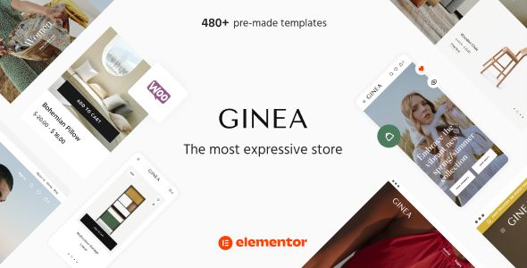 Ginea — Modern WooCommerce Theme 1 Ginea WordPress Theme
