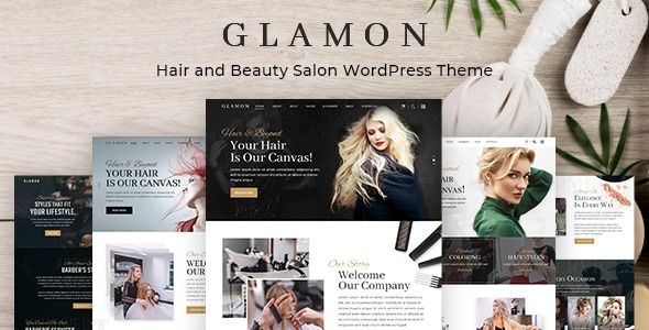 Glamon - Salon & Barber Shop Theme 1 Glamon Salon & Barber Shop WordPress Theme