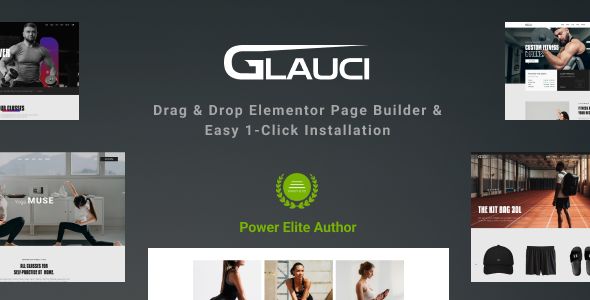 Glauci – Fitness and Gym WordPress Theme 1 Glauci WordPress Theme