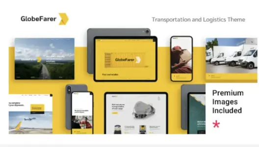 GlobeFarer Pro Transportation and Logistics WordPress Theme