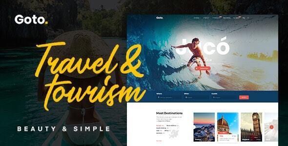 Goto - Tour & Travel WordPress Theme 1 Goto - Tour & Travel WordPress Theme