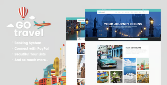 Go Travel - Travel Agency WordPress Theme