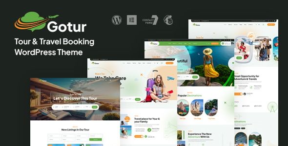 Gotur – Tour Travel Booking WordPress Theme 1 Gotur – Tour Travel Booking WordPress Theme
