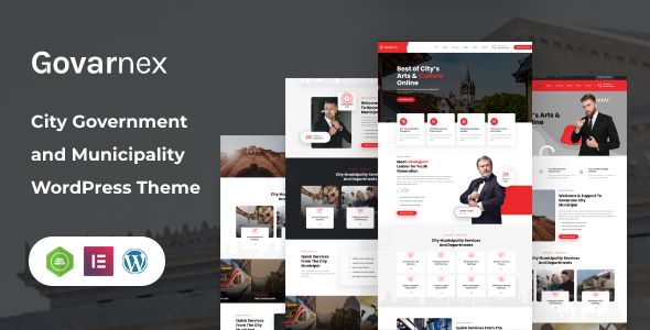 Govarnex – City Government and Municipality WordPress Theme 1 Govarnex City Government and Municipality WordPress Theme