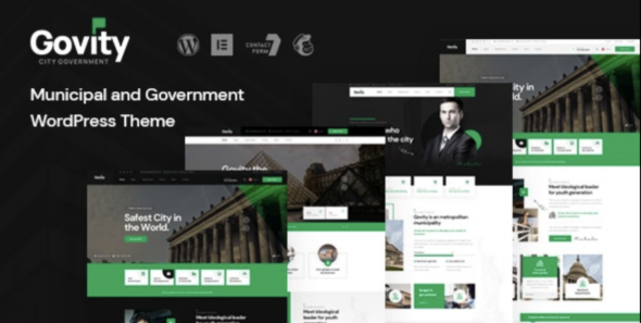 Govity – Municipal and Government WordPress Theme