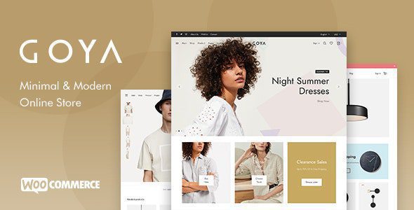 Goya - Modern WooCommerce Theme 1 Goya Modern Woo Commerce Theme