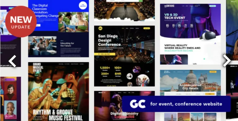 Grand Conference Pro | Event WordPress 1 Grand Conference Pro WordPress Theme