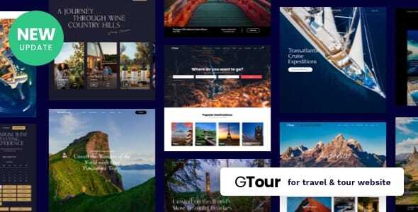 Grand Tour | Travel Agency WordPress 1 Grand Tour WordPress theme