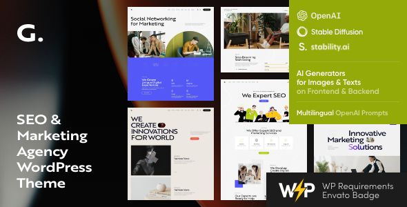 Granola - SEO & Marketing Agency WordPress Theme 1 Granola SEO & Marketing Agency WordPress Theme