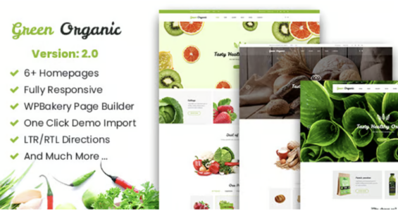 Greenorganic Woo Commerce WordPress Theme