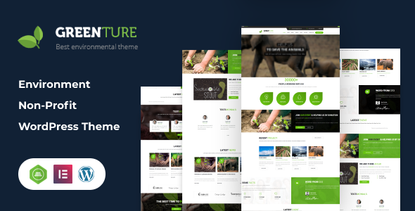Greenture - Environment / Non-Profit WordPress Theme 1 Greenture - Environment / Non-Profit WordPress Theme