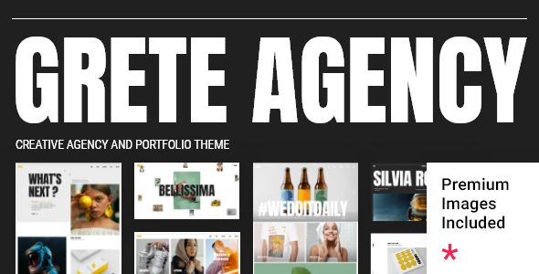 Grete – Creative Agency and Portfolio Theme 1 Grete Agency WordPress Theme