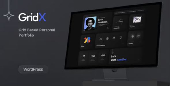 GridX Portfolio Theme for WordPress