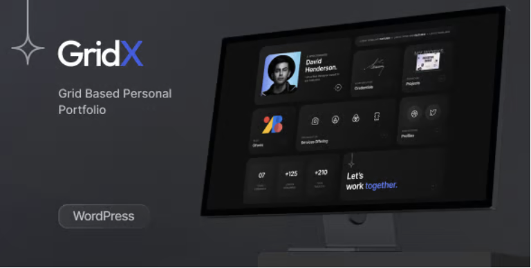Gridx Portfolio Theme 1 GridX Portfolio Theme for WordPress