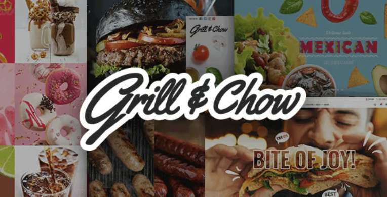 Grill and Chow - Fast Food & Pizza WordPress Theme 1 Grill and Chow WordPress Theme