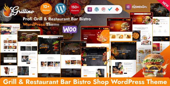 Grillino – Grill Restaurant WordPress Theme 1 Grillino – Grill Restaurant WordPress Theme