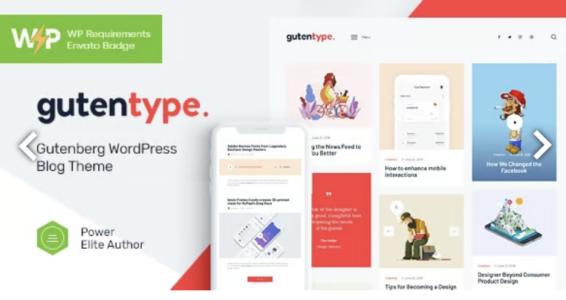 Gutentype WordPress Theme