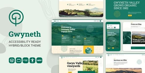Gwyneth – Accessible Full Site Editing WordPress Block Theme 1 Gwyneth – Accessible Full Site Editing WordPress Block Theme