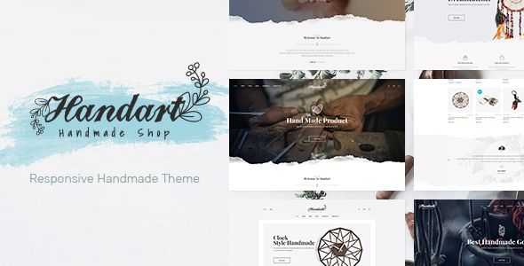 Handart - Handmade Theme for WooCommerce WordPress 1 Handart Handmade Theme for WooCommerce WordPress
