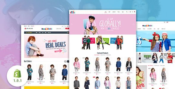 HappyChild - Multi Store Responsive Shopify Theme 1 Happy Child - Multi Store Responsive Shopify Theme
