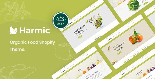 Harmic Organic Food Store Shopify Theme