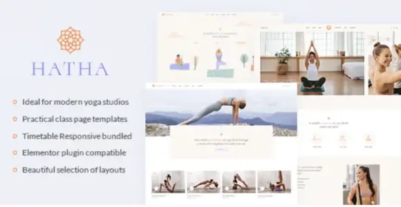 Hatha Pro - Yoga WordPress Theme