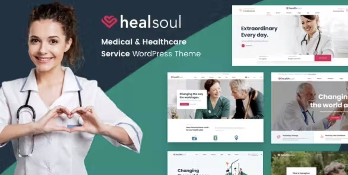 Healsoul – Medical Care Home Healthcare Service WP Theme 1 Healsoul Medical & Healthcare Service WordPress Theme