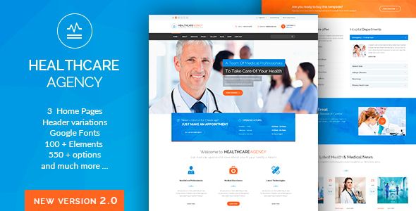 Health Care – Medical Hospital Theme 1 Health Care – Medical Hospital Theme WordPress Theme