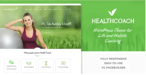 Health Coach Pro WordPress Theme