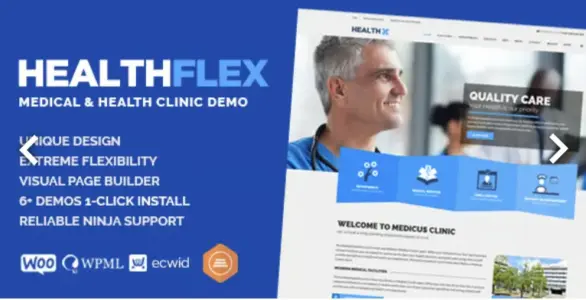 HEALTHFLEX Pro WordPress Theme