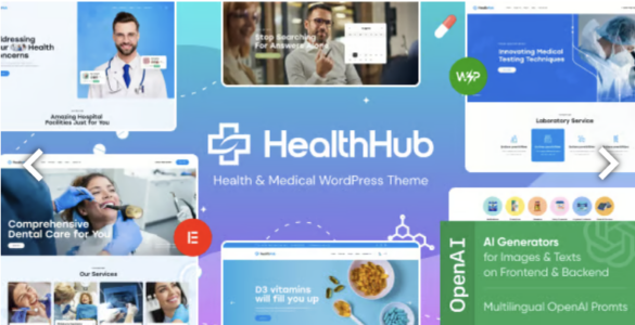 Health Hub WordPress Theme