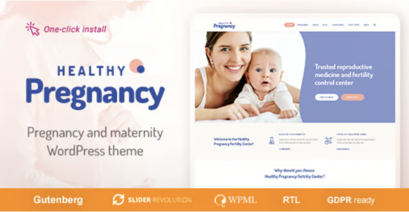 Healthy Pregnancy WordPress Theme