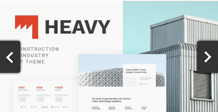 Heavy - Construction and Industrial WordPress Theme 1 Heavy - Construction and Industrial WordPress Theme