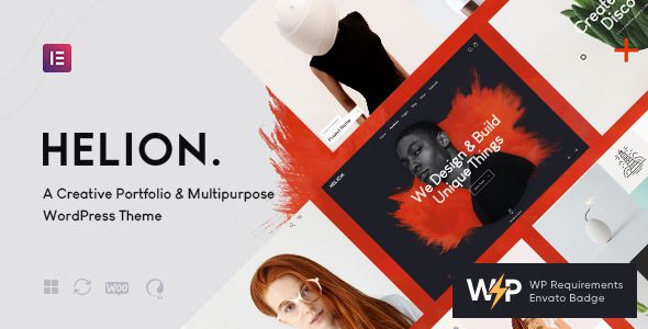 Helion - Personal Creative Portfolio WordPress Theme + Store 1 Helion - Personal Creative Portfolio WordPress Theme