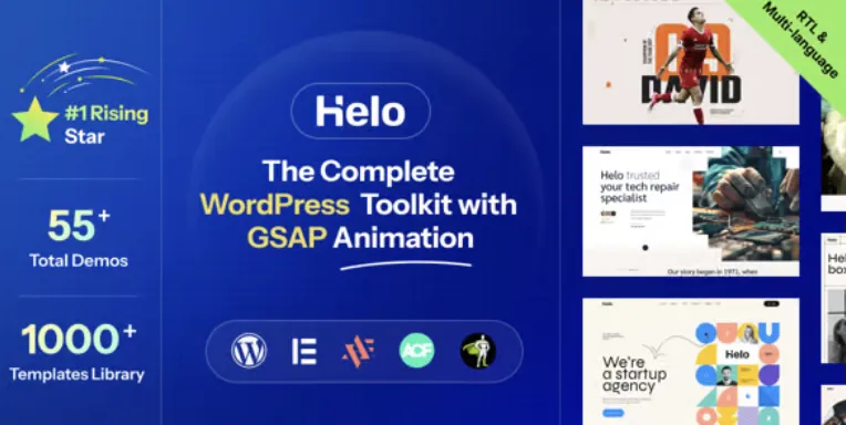 Helo Pro | Multi-Purpose Elementor WordPress Theme 1 Helo Pro WordPress Theme