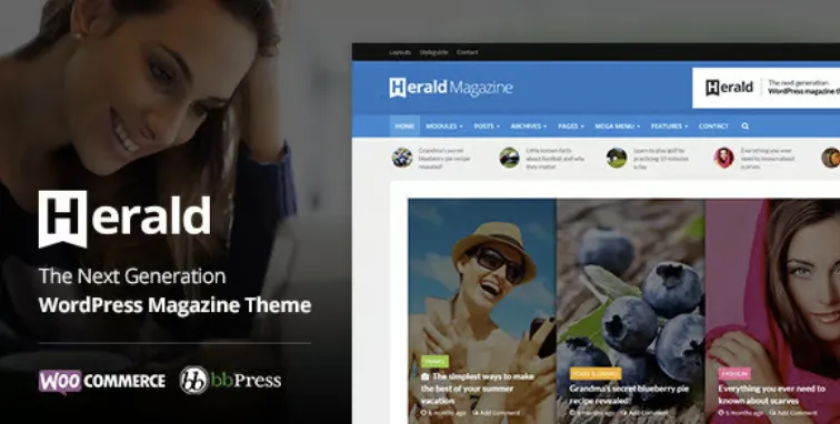 Herald Pro - Newspaper & News Portal WordPress Theme 1 Herald Pro - Newspaper & News Portal WordPress Theme