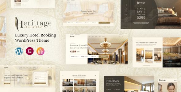 Herittage – Hotel Booking WordPress Theme 1 Heritage – Hotel Booking WordPress Theme