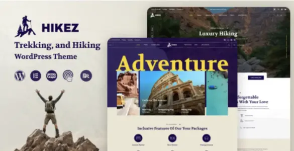 Hikez Adventure Travel WordPress Theme