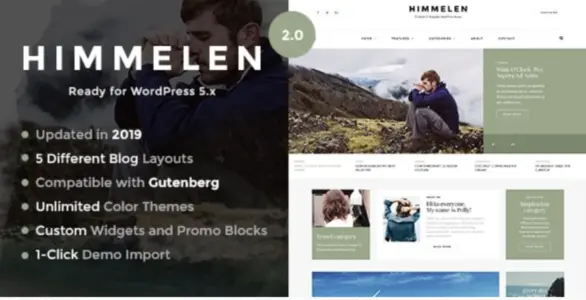 Himmelen Pro WordPress Theme