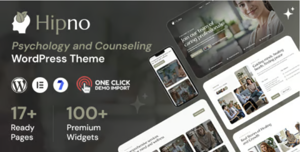 Hipno Psychology and Counseling WordPress Theme