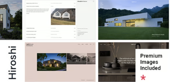 Hiroshi - Architecture and Interior Design WordPress Theme
