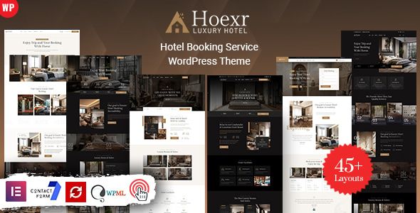 Hoexr – Hotel Booking WordPress Theme 1 Hoexr Luxury Hotel WordPress Theme