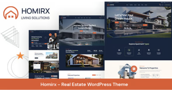 Homirx - Real Estate WordPress Theme