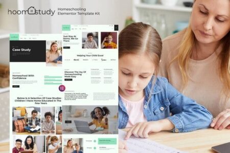 Hoomstudy Homeschooling Elementor Template Kit