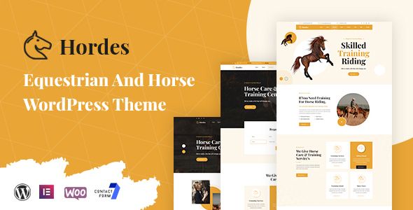 Hordes - Equestrian And Horse WordPress Theme 1 Hordes Equestrian And Horse WordPress Theme