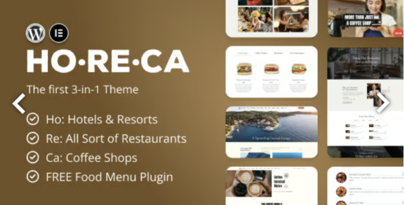 Ho Re Ca WordPress Theme