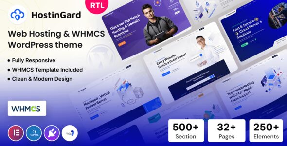 Hostingard - Web Hosting WordPress Theme with WHMCS 1 Hostingard Web Hosting WordPress Theme