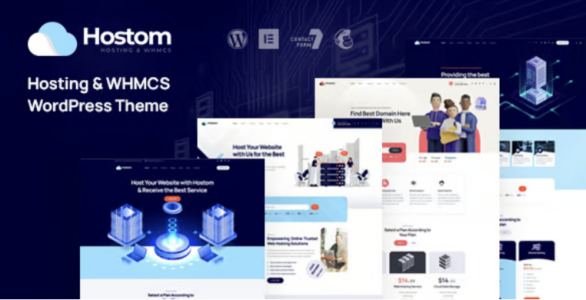 Hostom - Web Hosting & WHMCS WordPress Theme