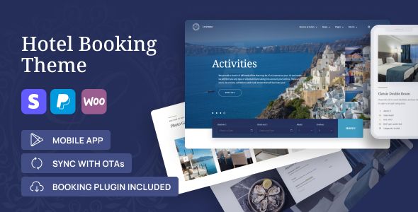 Hotel Booking WordPress Theme – Luviana 1 Hotel Booking WordPress Theme